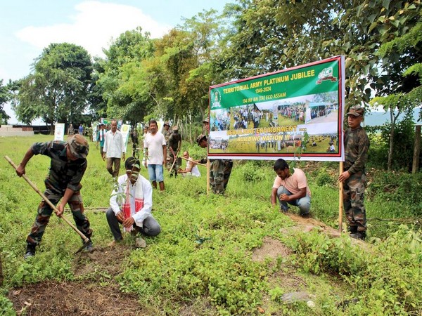 134 ETF Marks Platinum Jubilee with Mass Plantation Drive and Awareness Campaign