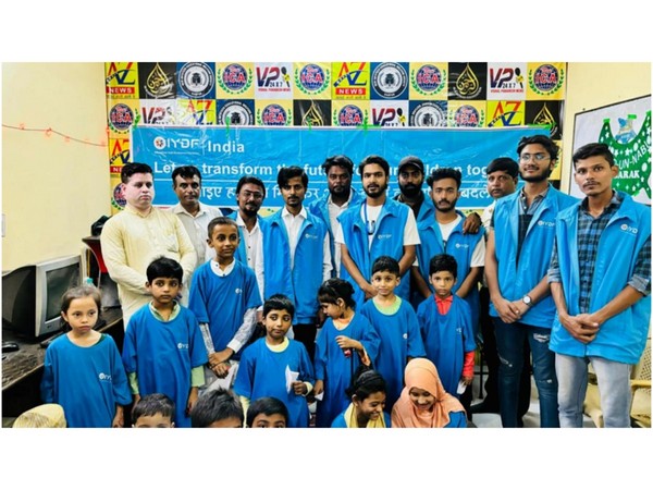 IYDF and Flying Unicorn Wearings' Charity Event Brings Joy and Learning to Kanpur's Underprivileged Children