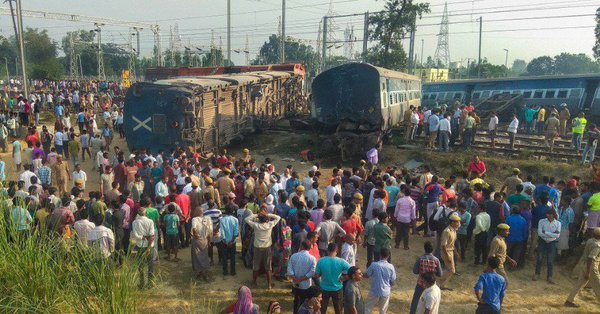 Speeding truck rams into Rajdhani Express in MP; 2 train coaches derail