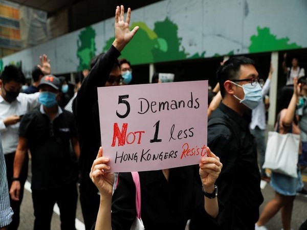 Chinese state media urge 'tougher line' on Hong Kong