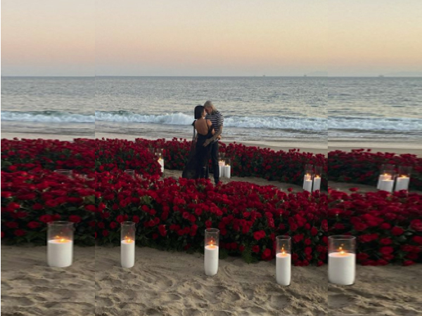 It's official! Kourtney Kardashian, Travis Barker seal their relationship with engagement