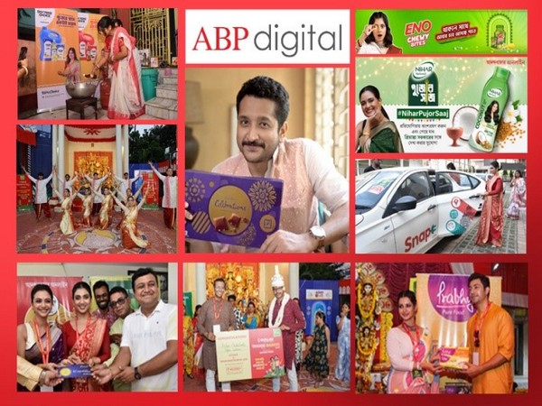 ABP Digital Pioneers a Vibrant Durga Puja Celebration with Ananda Utsav