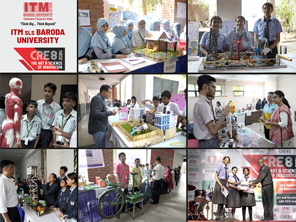 CRE8-24: Igniting Young Minds in Science and Innovation at ITM Baroda University