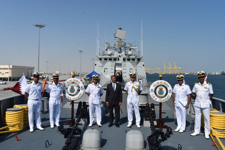 Qatari Emiri Navy and Indian Navy conduct maritime exercise Za’ir-Al-Bahr 