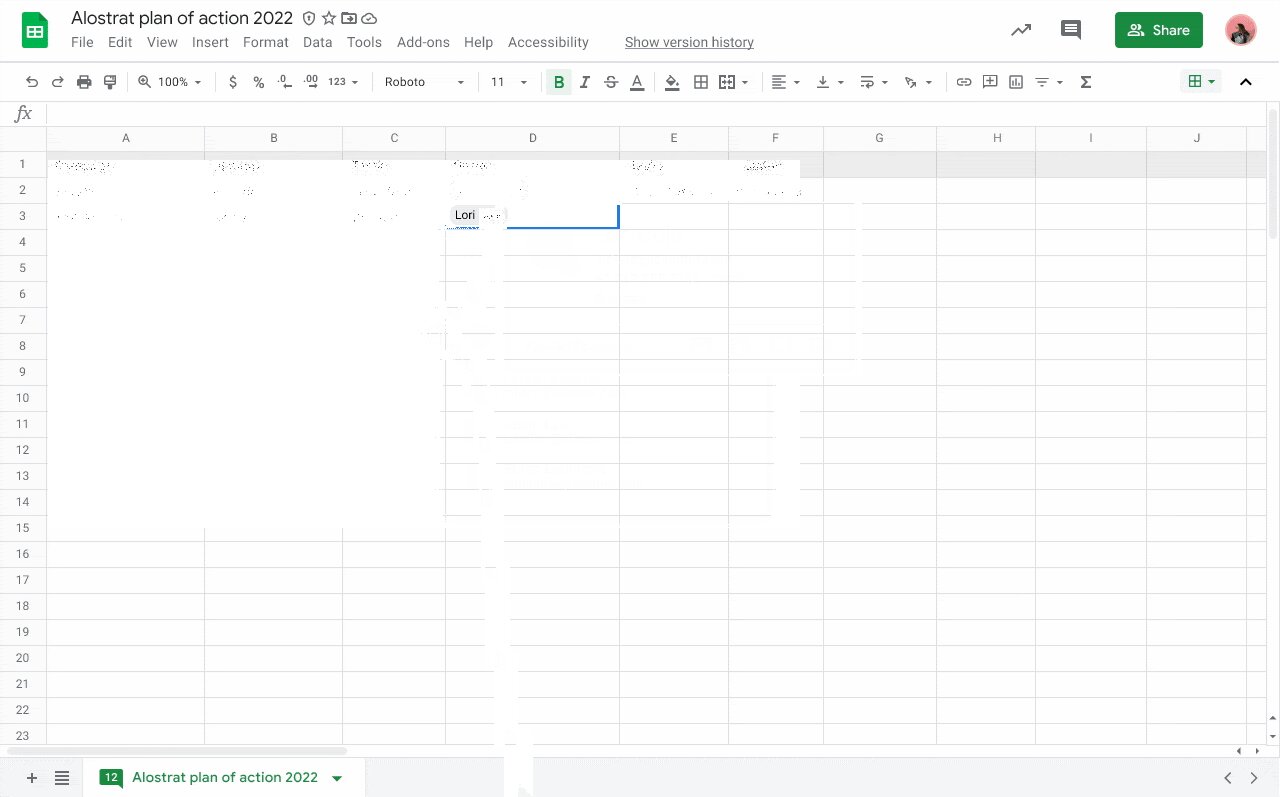 You can now add people chips directly into Google Sheet