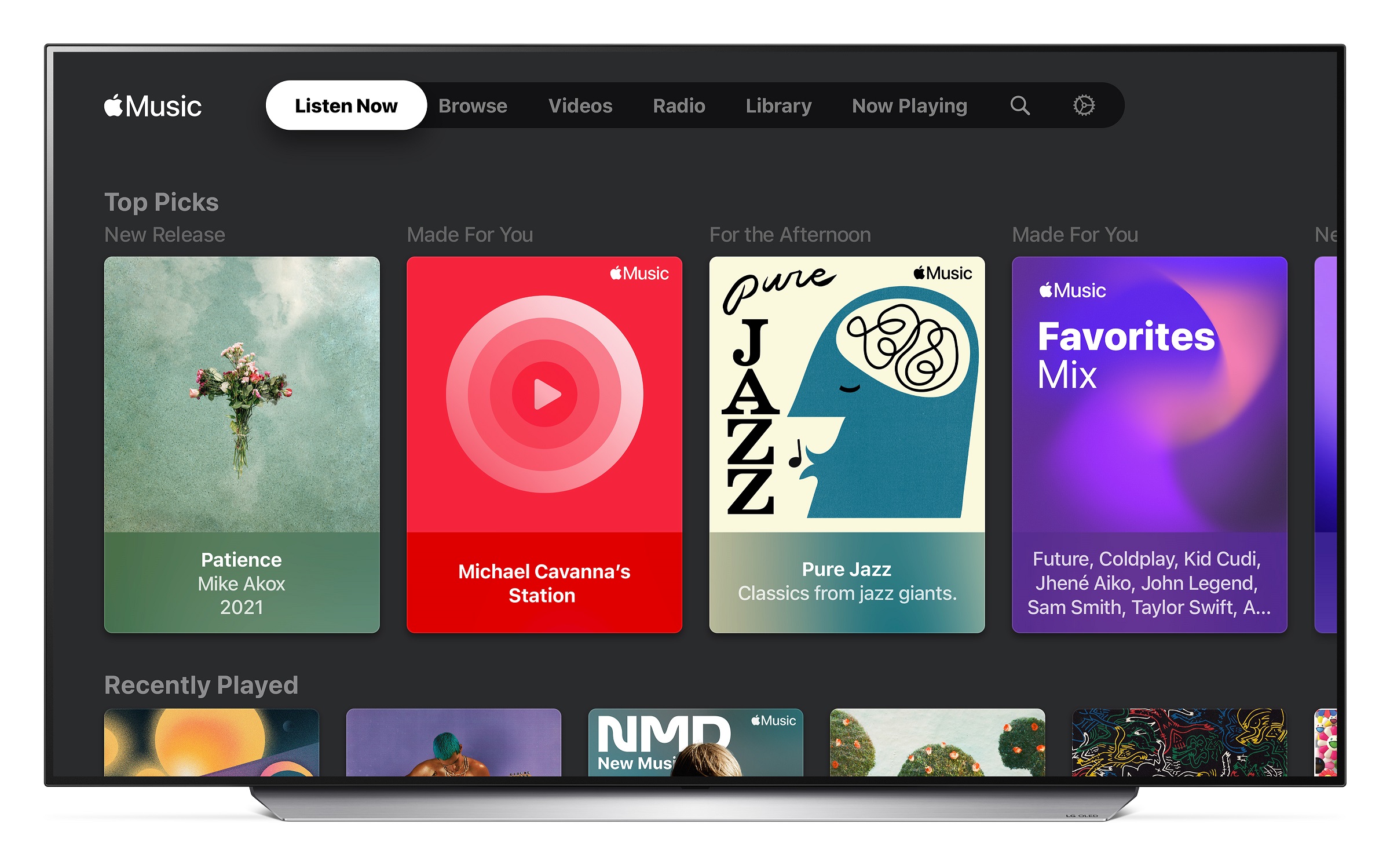Apple Music now available on LG Smart TVs