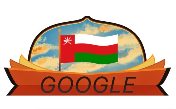 Google doodle to honor 51 years of Oman’s National Day