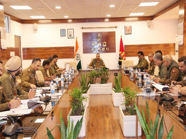 J-K: DGP Dilbag Singh holds high level review meeting; directs officers for quality probe in NDPS, UAPA cases
