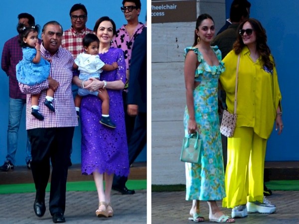 Kiara Advani, Ananya Panday, Aditya Roy Kapur attend Isha Ambani's twins Aadiya, Krishna 1st Birthday