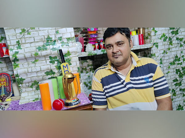 Cricket craze: Kolkata-based candle artist makes replica of World Cup trophy 2023