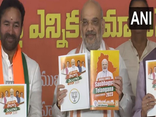 Amit Shah Releases BJP Manifesto For Poll-bound Telangana, Calls ...