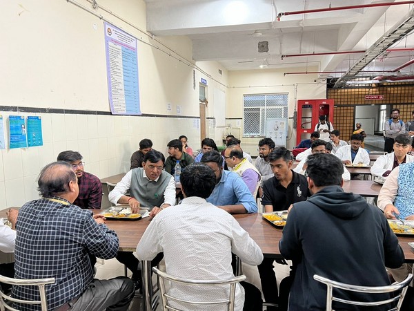 Telangana: Health Minister Mansukh Mandaviya visits AIIMS Bibinagar, interacts with medical students