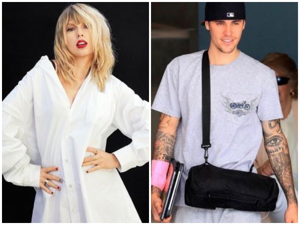 Taylor Swift attempts to kick Justin Bieber out of her gym