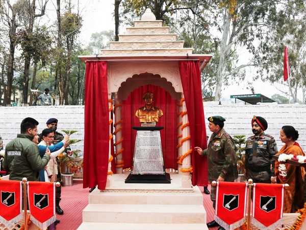 Himachal Pradesh: Kargil War Hero Capt Vikram Batra's bust unveiled at Palampur Military Station
