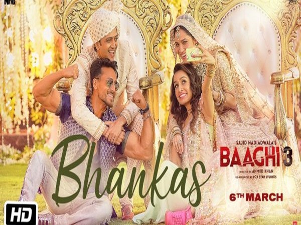 Tiger Shroff drops wedding song 'Bhankas' from 'Baaghi 3'