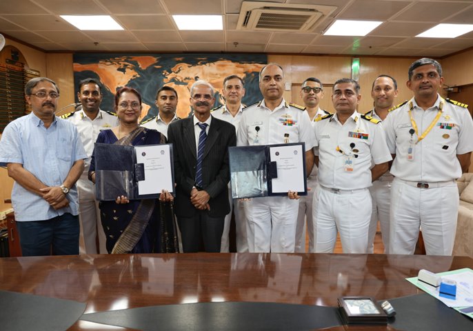 Indian Navy and IIT Kharagpur sign MoU to promote joint R&D initiatives