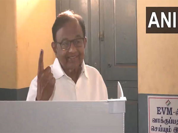 Congress leader P Chidambaram casts his vote in Sivaganga, says INDIA bloc will win all 39 seats in Tamil Nadu