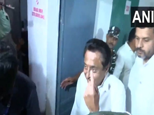 Madhya Pradesh: Ex-CM Kamal Nath casts vote in first phase of LS polls, says "full faith in people of Chhindwara"