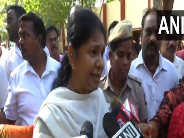 In Tamil Nadu "fight between DMK and AIADMK; BJP doesn't find space here": Kanimozhi 