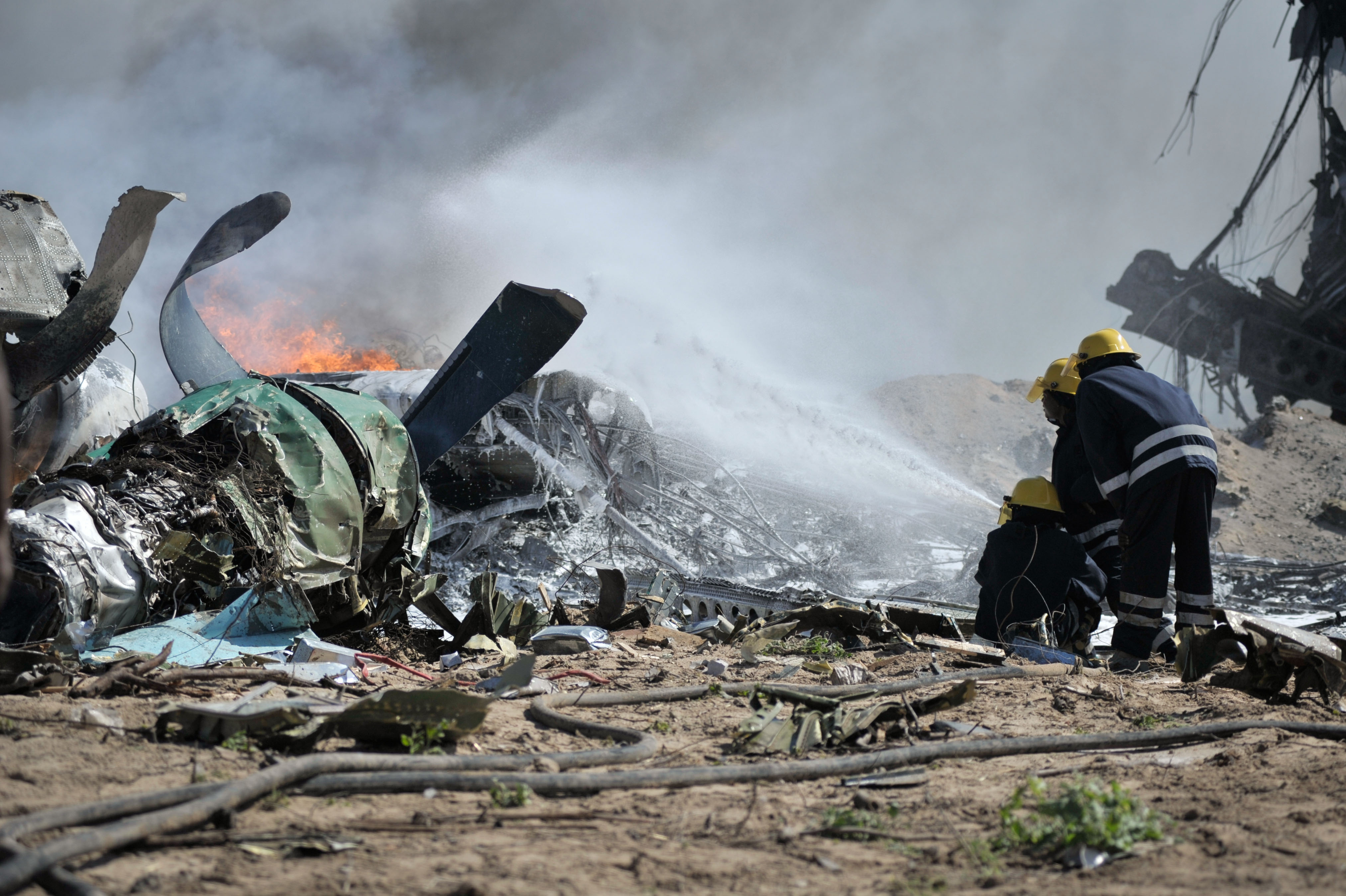UPDATE 1-Two pilots killed in military trainer aircraft crash in Algeria