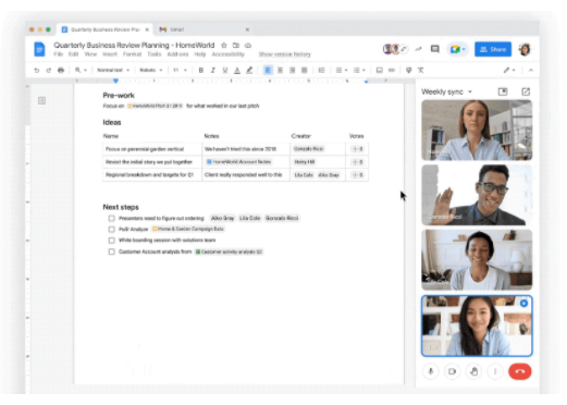 Google Docs, Sheets, and Slides Review