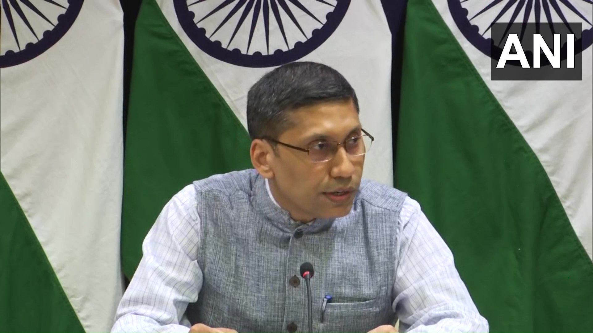 Monitoring the situation, talks on: MEA on reports of second Chinese bridge over Pangong Tso lake