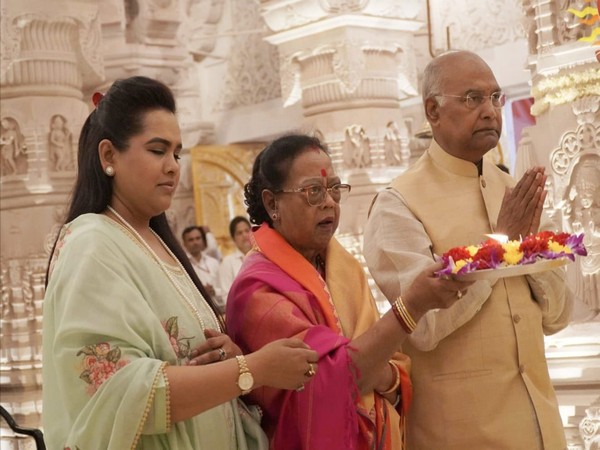 Former President Ram Nath Kovind visits Ram Mandir, urges all Indians to visit temple