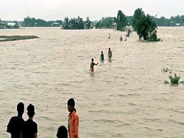 Assam: Flood-like situation prevails in various areas of Cachar district