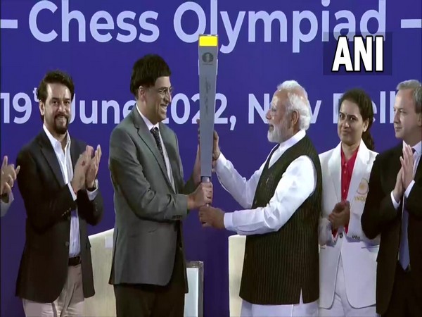 Viswanathan Anand terms receiving Chess Olympiad torch from PM Modi as 'the moment like no other'