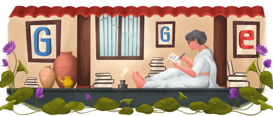 Balamani Amma, the grandmother of Malayalam literature  is on today’s Google doodle