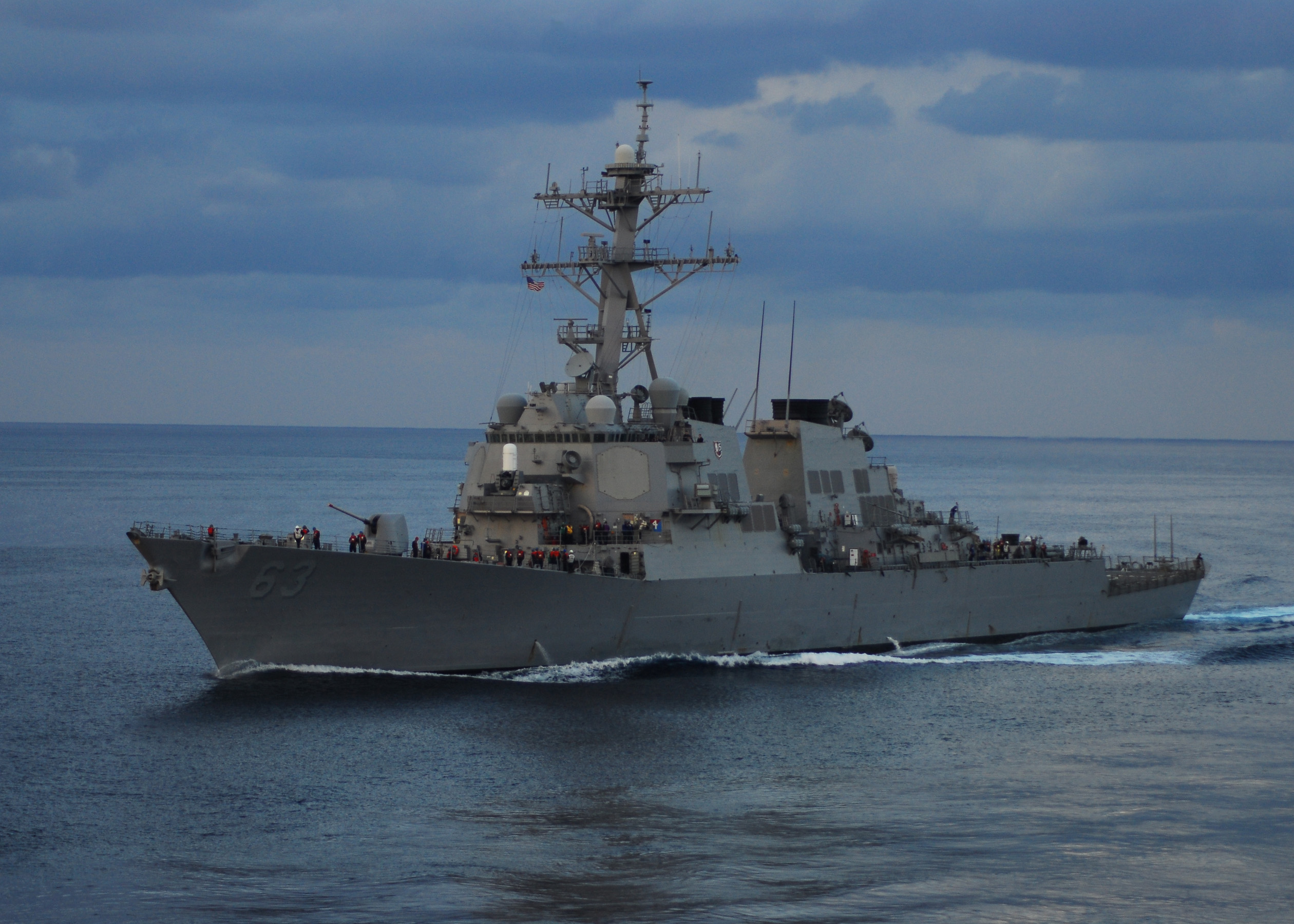 USS Stethem conducts cooperative deployment with Indian Navy in Goa ...