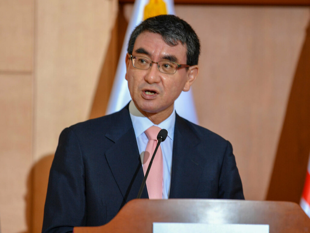 Japan vaccine minister Kono to declare LDP leadership run on Fri -Kyodo