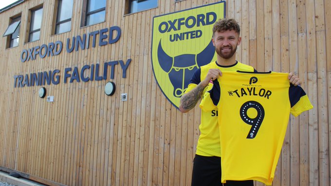 Matty Taylor joins Oxford United where he started his career