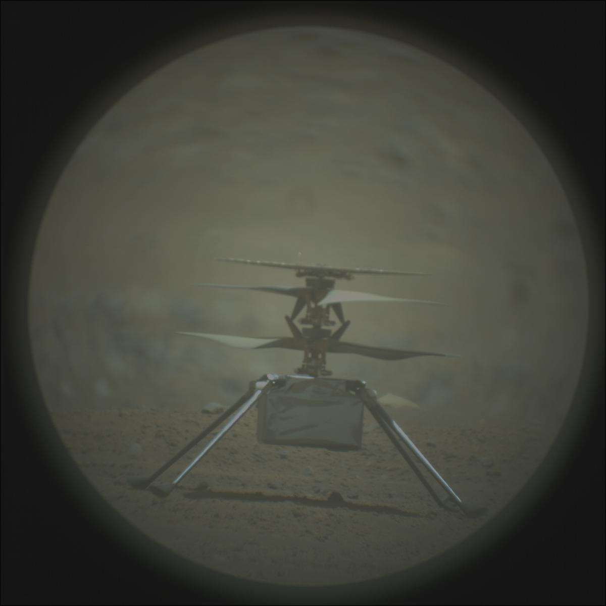 NASA's Perseverance captures Ingenuity Helicopter - its companion on Mars