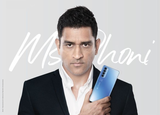 Oppo Reno 4 Pro gets Galactic Blue color variant with MS Dhoni signature