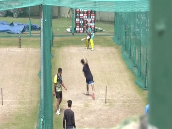 Australian team hold practice session ahead of first T20I against India in Mohali