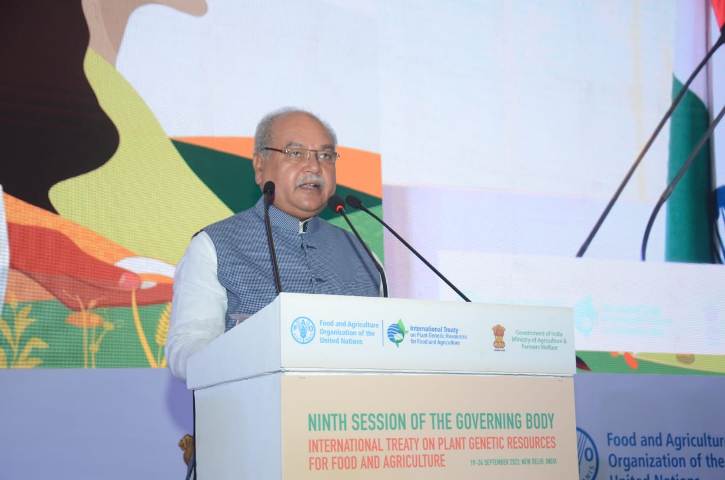 Conservation of plant genetic resources shared responsibility of humanity: Narendra Singh Tomar
