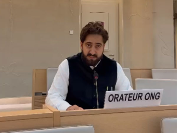 Kashmiri activist lambasts Pakistan at UNHRC for targeting ethnic minorities