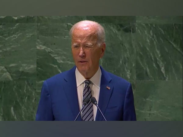US President Biden reaffirms support for "brave people of Ukraine" at 78th UNGA session