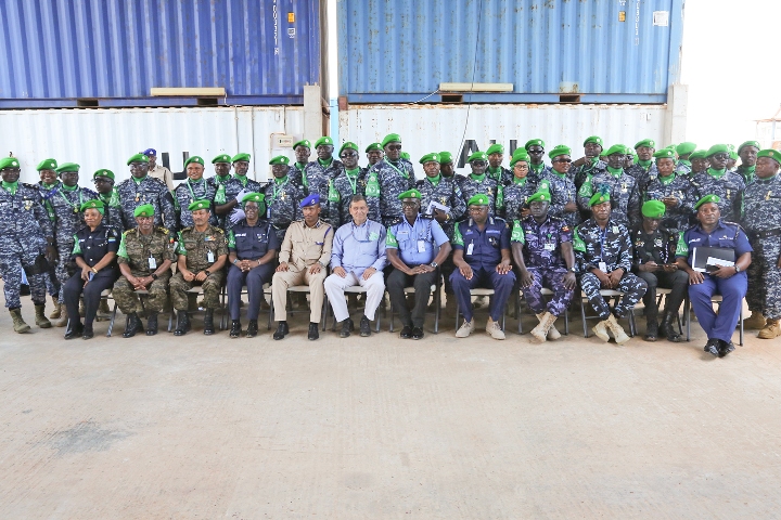 ATMIS praises Sierra Leone Police Unit on completion of tour of duty in Somalia