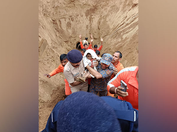 Miraculous Rescue: Two-Year-Old Saved from 35-Foot Borewell After 18-Hour Ordeal