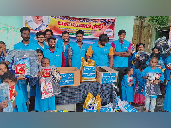 IYDF and Manu's Cuts N Curves Fitness Center Bring Joy to Orphans in Kadapa