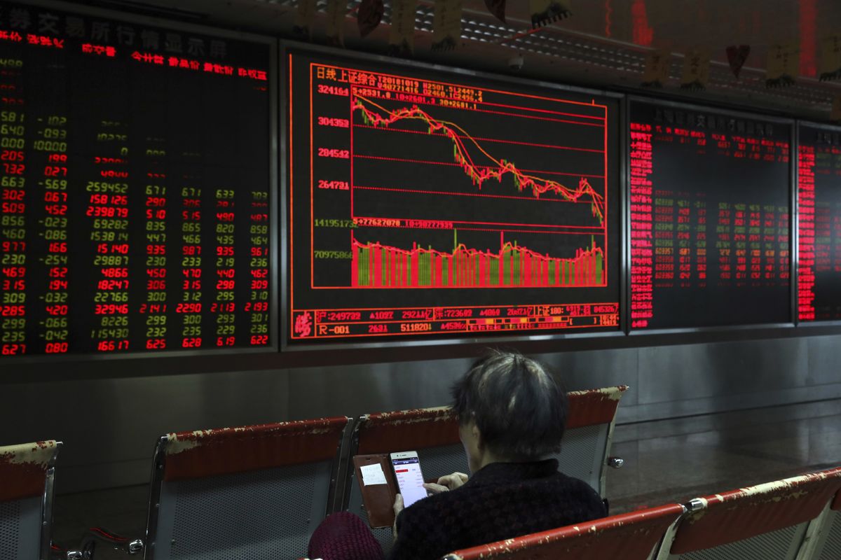 Asian shares bounce from steep declines, yet sentiment remains fragile