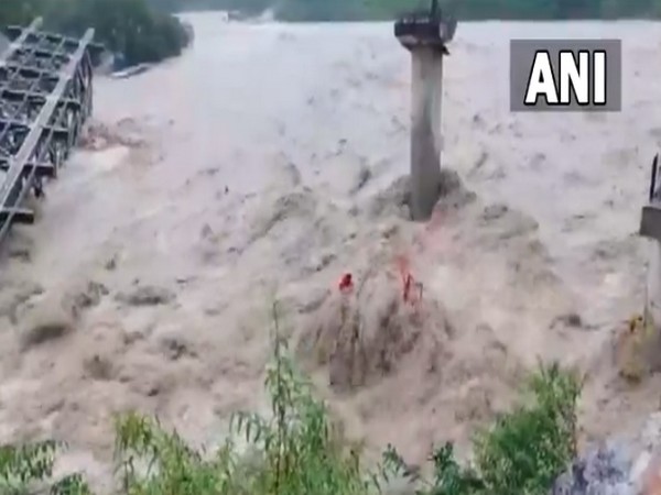Uttarakhand rains: Swollen Chalthi river washes away under-construction bridge