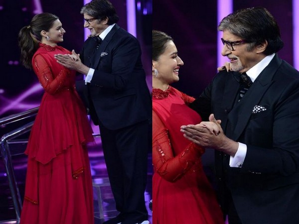 Amitabh Bachchan relives college days while 'ballroom dancing' with Kriti Sanon
