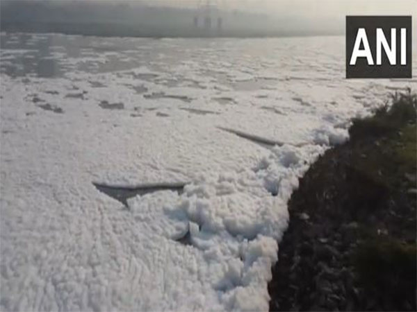 Delhi Faces Pollution Perils: Toxic Foam on Yamuna and AQI Plunge