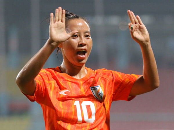 Bala Devi Scores Historic 50th International Goal, Celebrates 'SHE POWER'