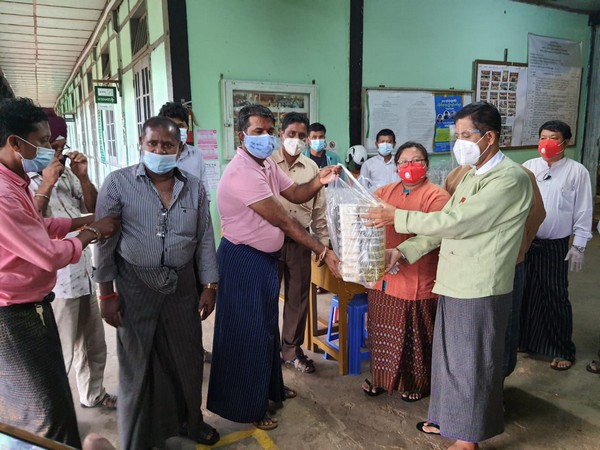 Indian community NGO distributes free food to needy in Myanmar amid COVID-19 outbreak