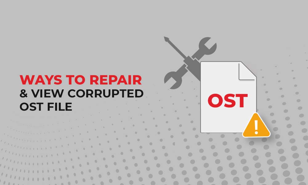 Ways to Repair and View Corrupted OST File
