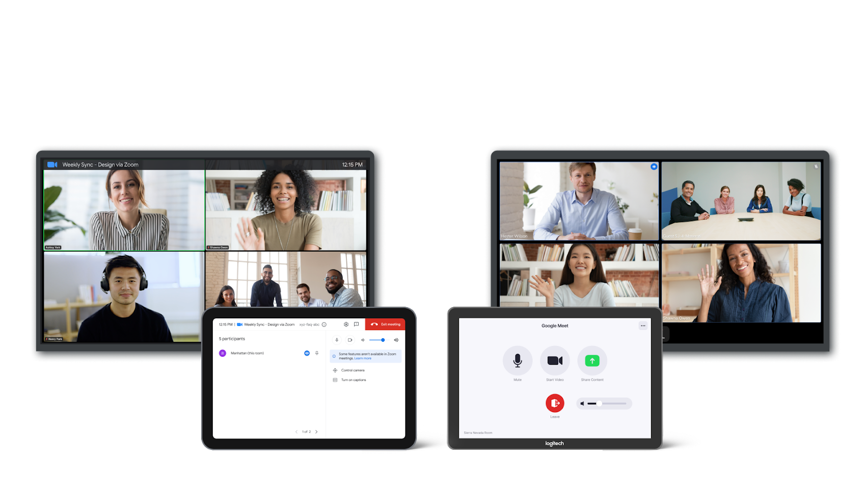 Google introduces video conferencing device interoperability for Meet with Zoom